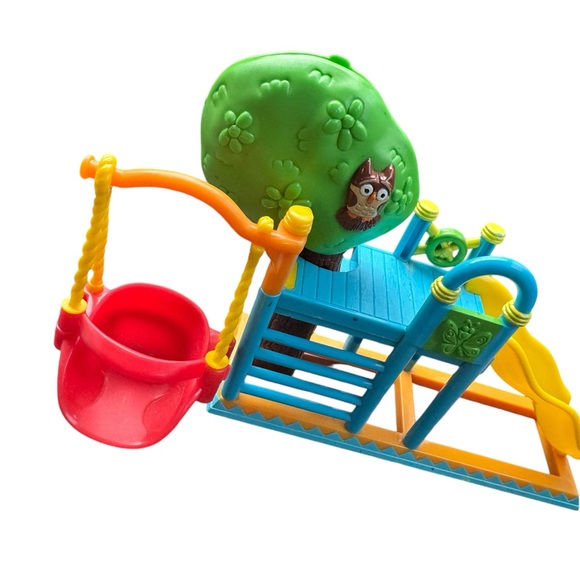 Dora the Explorer Talking House Dollhouse Backyard Tree house slide owl - Picture 5 of 5